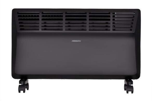 Конвектор електричний Ardesto CHB-2000MBD 2000 Вт, 20 м2, відкритий нагрів. елемент, IP20, мех. керування, тримач для сушіння, ємність для зволоження, чорний CHB-2000MBD фото