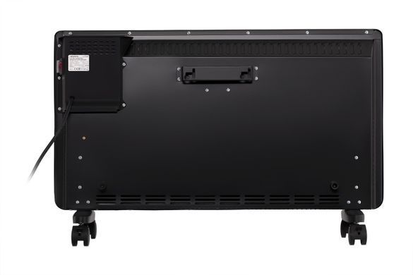 Конвектор електричний Ardesto CHB-2000MBD 2000 Вт, 20 м2, відкритий нагрів. елемент, IP20, мех. керування, тримач для сушіння, ємність для зволоження, чорний CHB-2000MBD фото