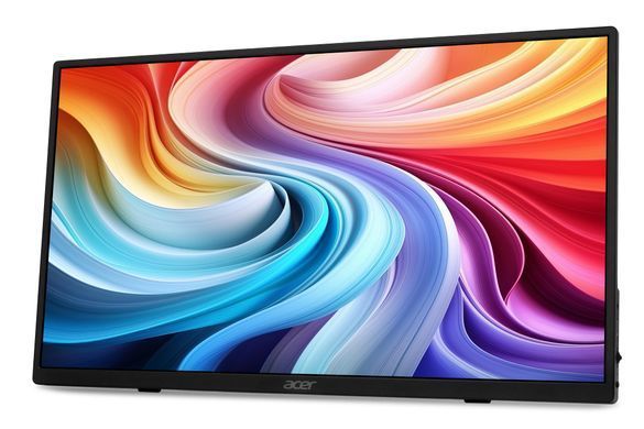 Acer Монітор портативний Acer 15.6W" PM161Q B1bmiuux HDMI, 2xUSB-C, IPS, 4ms UM.ZP1EE.101 фото
