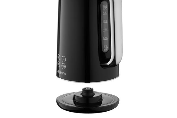 ARDESTO Електрочайник AEKL-X53E/1.7 л/2200 Вт/подвійні стінки/LED дисплей/Otter контроль/чорний EKL-X53E фото
