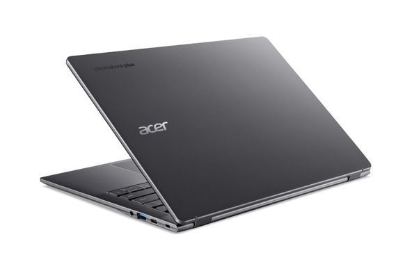 Acer Ноутбук Chromebook Plus CB514-6H 14" WUXGA IPS, Intel 3-N355, 8GB, F256GB, UMA, ChromeOS, сірий NX.JFHEU.001 фото
