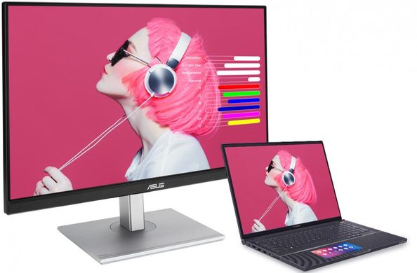 ASUS Монитор 27" ProArt PA278CGV, 2560x1440, 144Hz, 5ms, sRGB 100%, AdaptiveSync, Pivot, HDR400 90LM05L1-B04370 фото