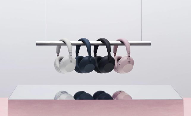 Sony Навушники Over-ear WH-1000XM6 BT 5.3, ANC, Hi-Res, AAC, LDAC, LC3, Wireless, Mic, Рожевий WH1000XM6P.E фото