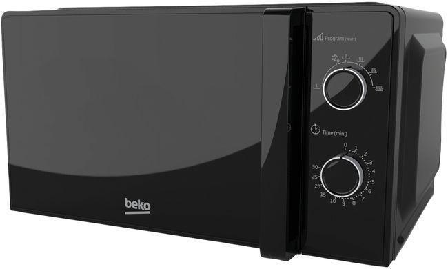 Beko Мікрохвильова піч 20л, мех. управл., 700Вт, чорний MOC20100BFB фото
