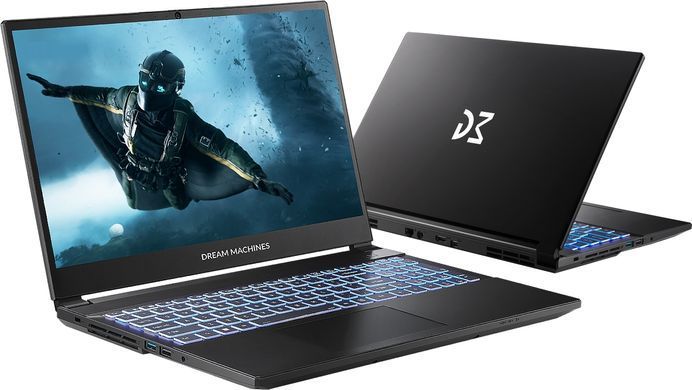 Dream Machines Ноутбук Dream Machines RG5050-15 15.6FHD IPS, Intel i7-13620H, 32GB, F1TB, NVD5050-8, DOS, чорний RG5050-15UA29 фото