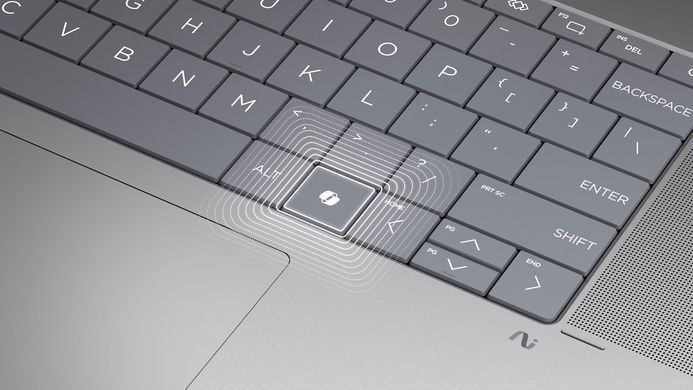 HP Notebook OmniBook X Flip x360 16-ar0004ua 16" WUXGA IPS Touch, AMD AI 5 340, 16GB, F512GB, UMA, Win11, grey C3VD4EA фото