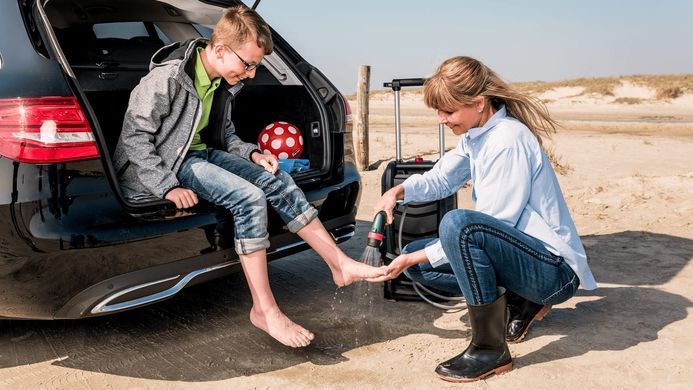 Bosch Минимойка аккумуляторная Fontus 18V 18В 20бар 386л/ч 7.5кг без АКБ и ЗП 0.600.8B6.102 фото