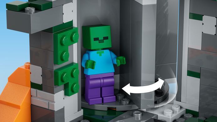 LEGO Конструктор LEGO Minecraft Підземелля зомбі 21587 фото