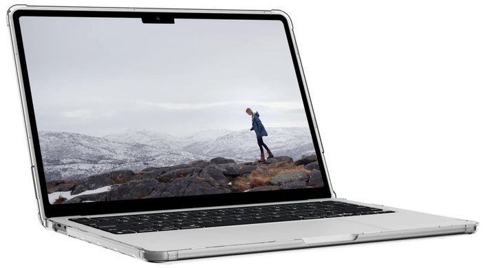 Чохол UAG [U] для Apple MacBook Pro 13" (2020-2022) Lucent, Ice/Black 134006114340 фото