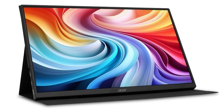 Acer Монітор портативний Acer 15.6W" PM161Q B1bmiuux HDMI, 2xUSB-C, IPS, 4ms UM.ZP1EE.101 фото