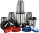 Блендер Russell Hobbs стаціонарний Nutri Boost, 700Вт, чаша-700мл, чопер 300мл, чорно-сріблястий 1 - магазин Coolbaba Toys