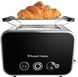 Toaster Russell Hobbs Distinctions 2-Slice, 1670W, plastic, heating, defrosting, black 3 - магазин Coolbaba Toys
