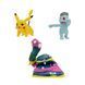 Набір ігрових фігурок POKEMON W19 - МАЧОП, ПІКАЧУ, АЛОЛА МАК 3 - магазин Coolbaba Toys