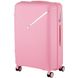 Набор пластиковых чемоданов 2E, SIGMA,(L+M+S), 4 колеса, розовый 3 - магазин Coolbaba Toys