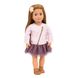 Our Generation Кукла Виена (46 см) в розовой кожаной куртке 1 - магазин Coolbaba Toys