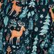 ARDESTO Плед Ardesto Christmas Flannel 160х200см, 100% поліестер, олені, зелений