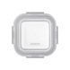 ARDESTO Food storage container Gemini 0.31l, borosilicate glass, plastic, square, transparent 3 - магазин Coolbaba Toys