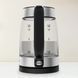 Tefal Электрочайник Glass Kettle 1.7л, стекло, с подсветкой, серебристо-черный 4 - магазин Coolbaba Toys