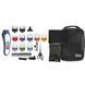 Moser WAHL hair clipper Color Pro Lithium, network, vibration motor, nozzles-10, steel, case, white-blue 10 - магазин Coolbaba Toys
