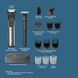 Philips Триммер Series 9000 для бороды, усов,головы, тела, интим.зон, акум., насадок-15, OneBlade в компл., сталь, серый 2 - магазин Coolbaba Toys