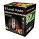 Блендер Russell Hobbs стаціонарний Nutri Boost, 700Вт, чаша-700мл, чопер 300мл, чорно-сріблястий 13 - магазин Coolbaba Toys