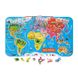 Магнітна карта світу Janod англ.мова 92 ел. 2 - магазин Coolbaba Toys