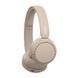 Sony Наушники On-ear WH-CH520 BT 5.2, SBC, AAC, Wireless, Mic, Бежевый 2 - магазин Coolbaba Toys