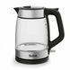 Tefal Электрочайник Glass Kettle 1.7л, стекло, с подсветкой, серебристо-черный 1 - магазин Coolbaba Toys