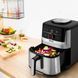 Tefal Мультипіч Tefal Easy Fry Silence Smart, 1670Вт, чаша-5л, сенсорне керув., 55 програм, пластик, сірий 9 - магазин Coolbaba Toys