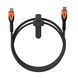 UAG Кабель USB-C > USB-C заряджання/синхронізації, 1.5м, 60Вт, Type-C, Rugged Kevlar, Black/Orange 1 - магазин Coolbaba Toys