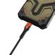UAG Кабель USB-C > USB-C заряджання/синхронізації, 1.5м, 60Вт, Type-C, Rugged Kevlar, Black/Orange 7 - магазин Coolbaba Toys
