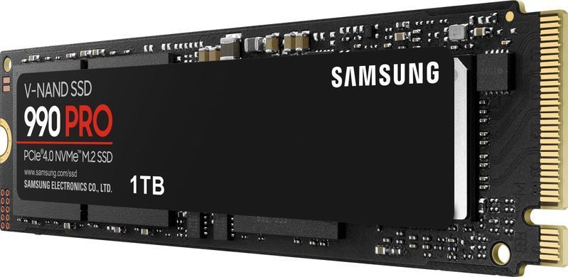 Samsung Накопитель SSD M.2 1TB PCIe 4.0 990PRO MZ-V9P1T0BW фото