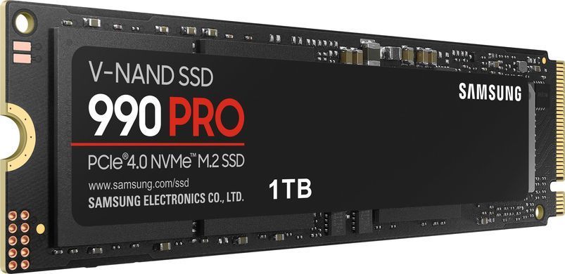 Samsung Накопитель SSD M.2 1TB PCIe 4.0 990PRO MZ-V9P1T0BW фото