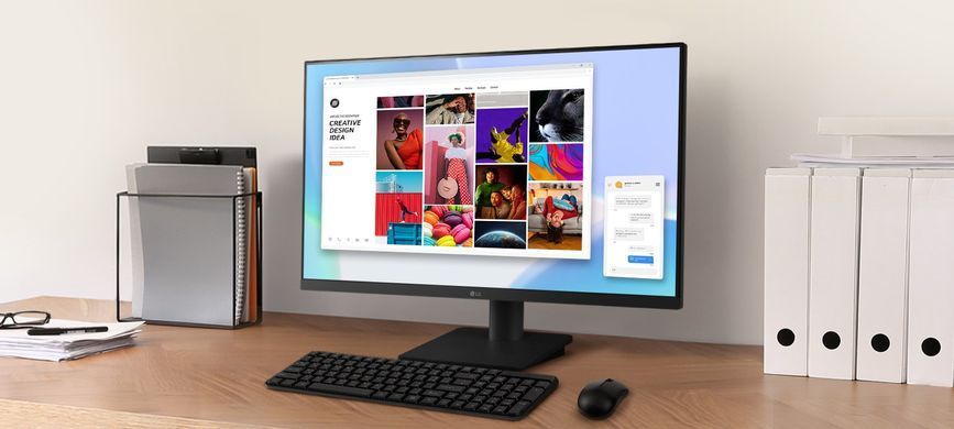 LG Монітор 27" 27MS550-B 2xHDMI, Audio, IPS, 100Hz 27MS550-B фото