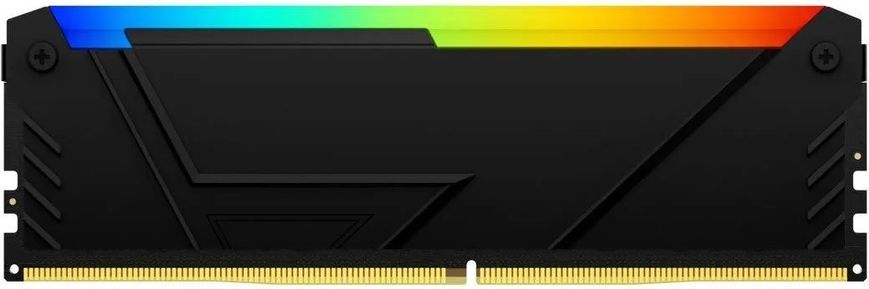Kingston Пам'ять ПК Kingston DDR4 16GB KIT (8GBx2) 3200 FURY Beast RGB KF432C16BB2AK2/16WP фото