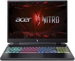 Acer Ноутбук Nitro 16 AN16-51 16" WUXGA IPS, Intel i5-13500H, 16GB, F512GB, NVD4050-6, Lin, чорний NH.QJMEU.004 фото