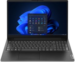 Ноутбук Lenovo V15-G4 15.6" FHD IPS AG, AMD R5-7520U, 8GB, F256GB, UMA, DOS, чорний 82YU00UDRA фото