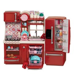 Набір мебелів Our Generation Кухня для гурманів, 94 аксесуара червона BD37086Z - купити в інтернет-магазині Coolbaba Toys