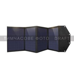Портативна сонячна панель 2E, 100 Вт зарядний пристрій, DC, USB-С PD45W, USB-A 18W, USB-A 12W - купити в інтернет-магазині Coolbaba Toys