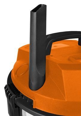 Neo Tools Профессиональный пылесос, 1400Вт, 18 кПа, контейнер 30л, HEPA, колеса, 5.92кг 04-738 фото