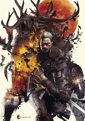GoodLoot Пазл Witcher: Monsters puzzles 1000 ел. 5908305231936 фото