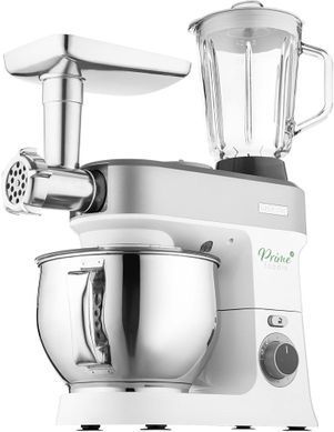 Sencor Кухонная машина 1200Вт, чаша-металл, корпус-пластик, насадок-19, подсветка, белый STM3789SL фото