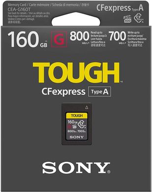 Карта пам'яті Sony CFexpress Type A 160GB R800/W700MB/s Tough CEAG160T.SYM фото