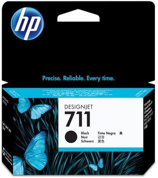 Картридж HP 711 DesignJet T120/T125/T130/T520 Black 38 ml CZ129A фото