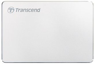 Портативний жорсткий диск Transcend 1TB USB 3.1 Type-C StoreJet 25C3S Silver TS1TSJ25C3S фото