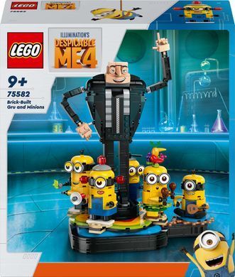 LEGO Конструктор Despicable Me 4 Ґру й посіпаки з кубиків 75582 фото