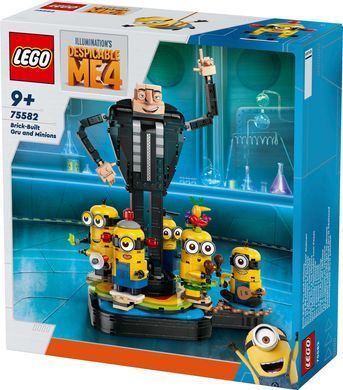 LEGO Конструктор Despicable Me 4 Ґру й посіпаки з кубиків 75582 фото
