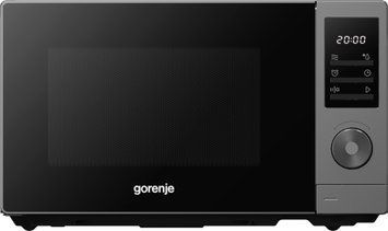 Gorenje Мікрохвильова піч Gorenje, 20л, електр. керув., 700Вт, дисплей, нерж MO20A3T4 фото