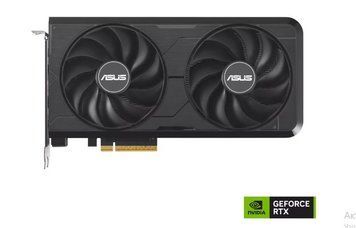 ASUS Відеокарта ASUS GeForce RTX 5060 8GB GDDR6 OC EVO DUAL-RTX5060-O8G-EVO 90YV0NS0-M0NB00 фото
