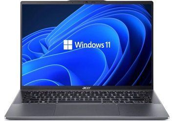 Acer Ноутбук Swift Go 14 SFG14-63 14" 2.8K OLED, AMD R7-8845HS, 32GB, F1TB, UMA, Win11, сірий NX.KTSEU.004 фото